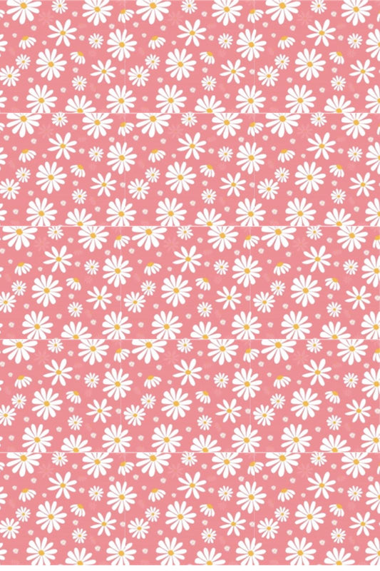Pink & White Daisies Tape - TILLY'S TUBES