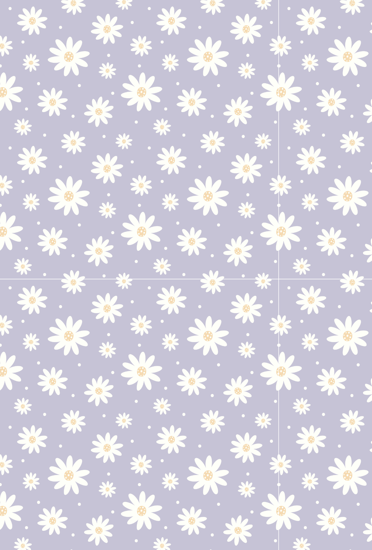 Purple and White Daisies - TILLY'S TUBES