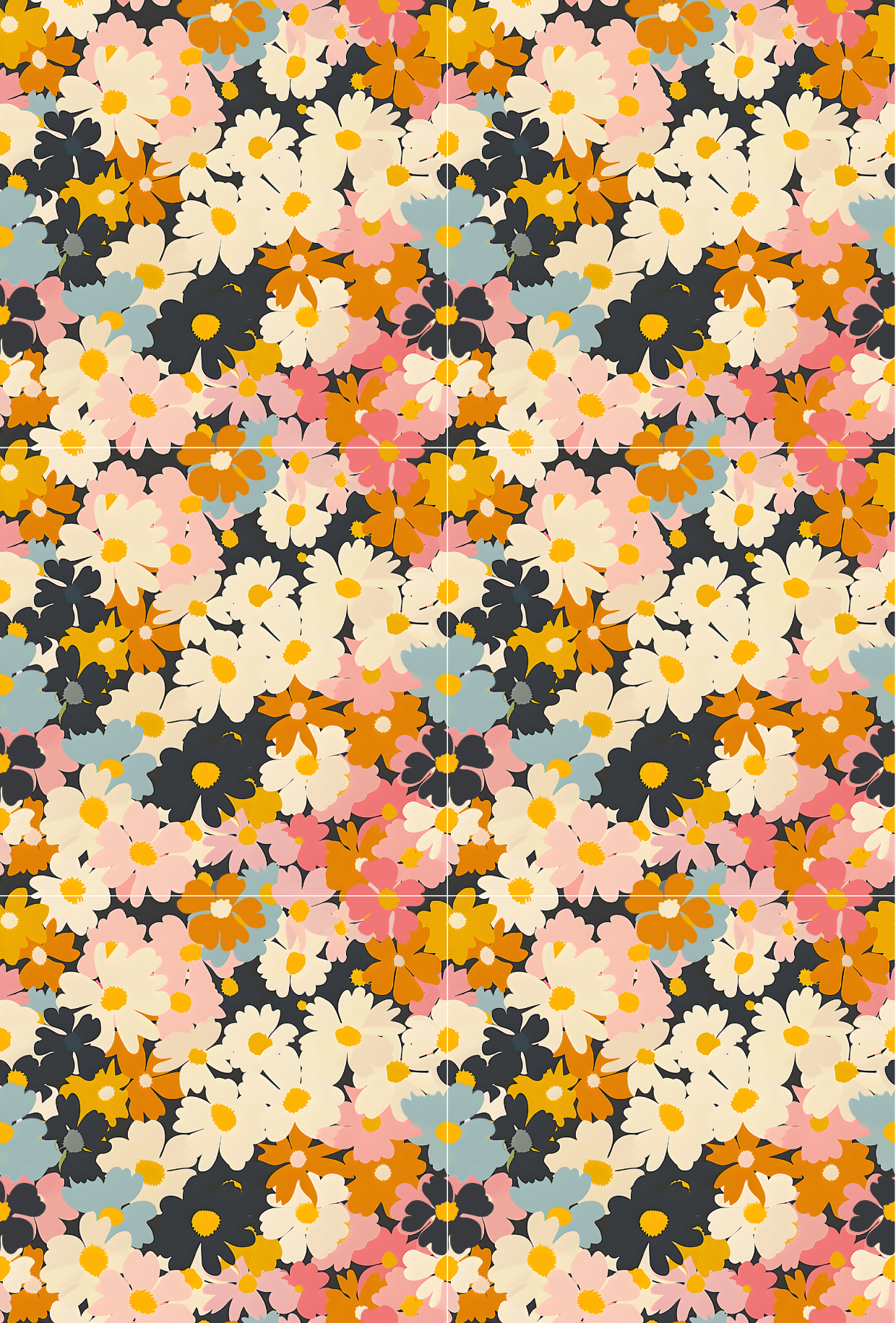 Retro Flowers - TILLY'S TUBES
