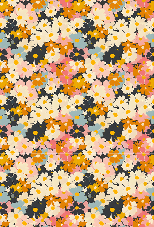 Retro Flowers - TILLY'S TUBES