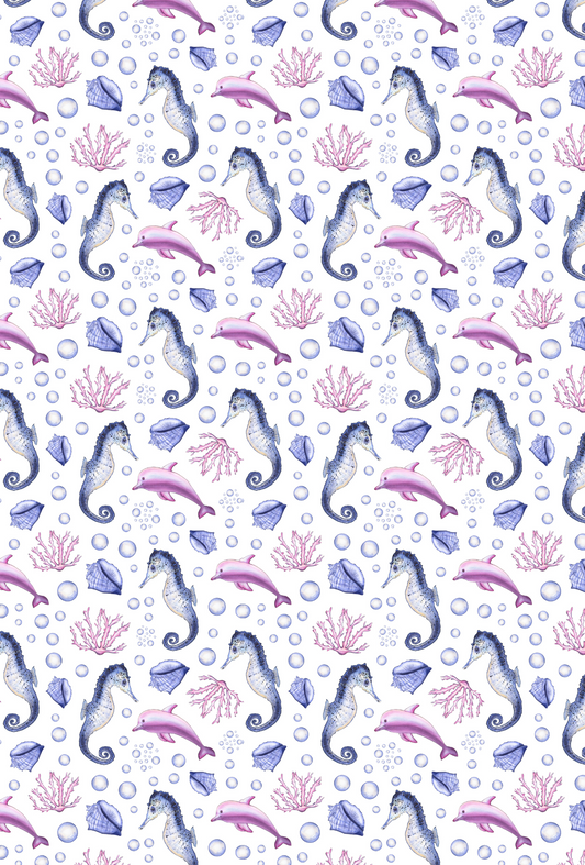 Seahorses and Dolphins - TILLYS TUBES