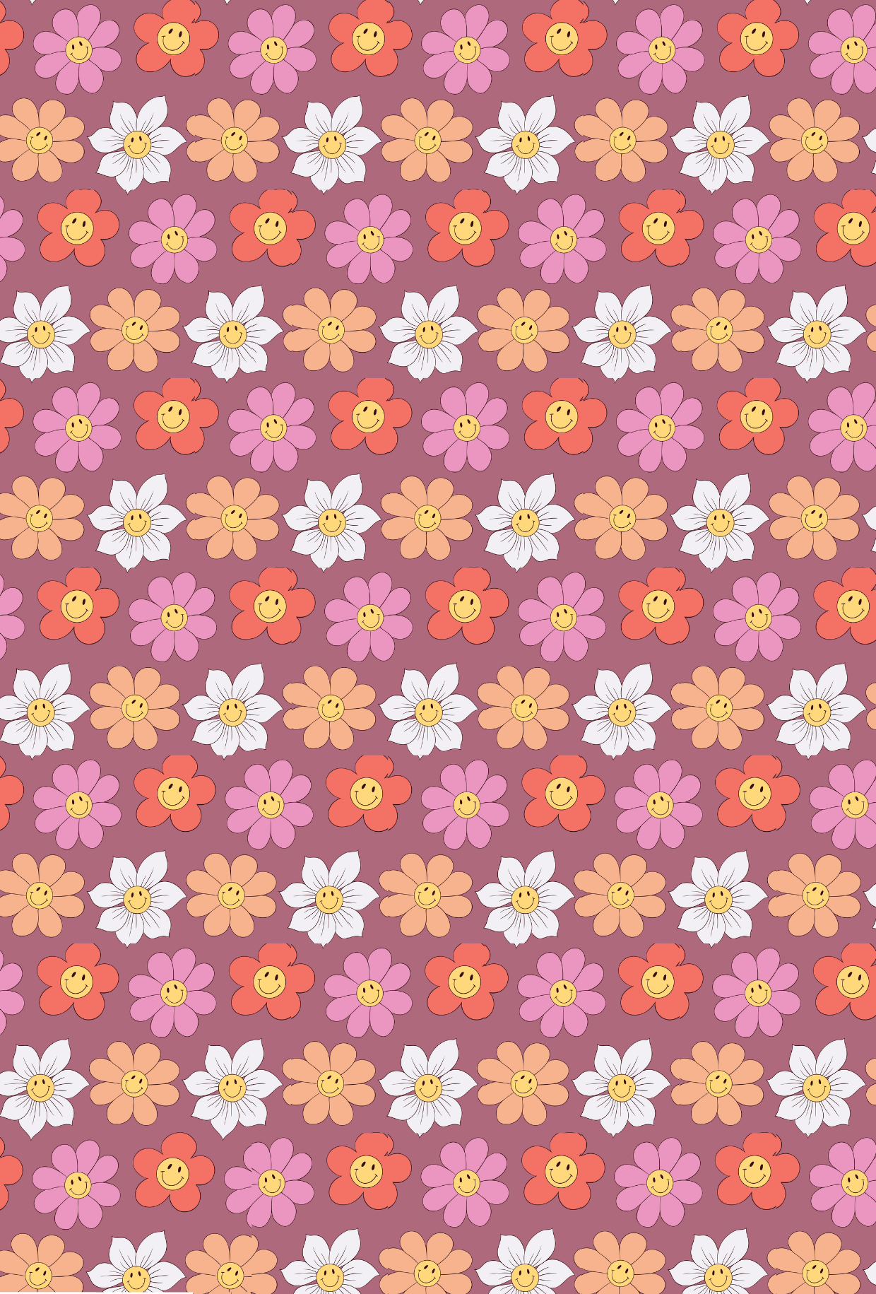 Smiley Flower Tape - TILLY'S TUBES