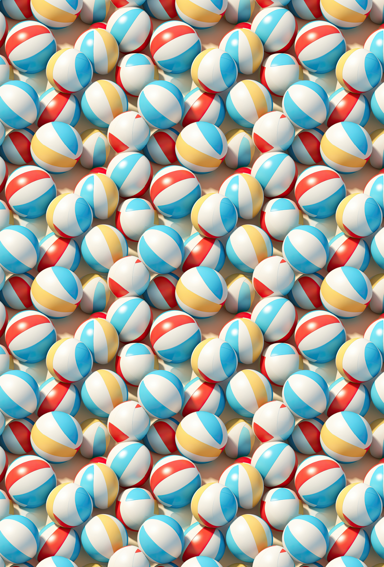 Summer 3D Beach Balls - TILLY'S TUBES