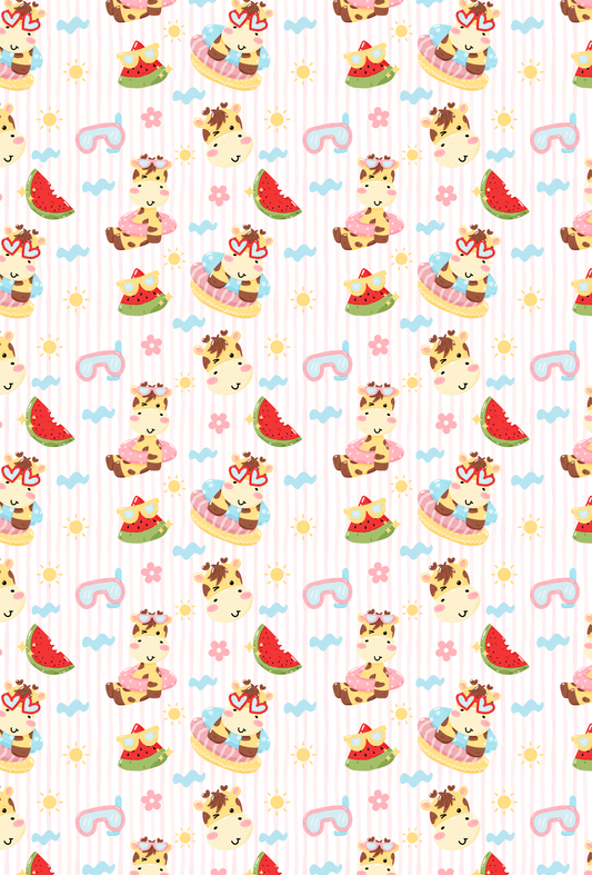 Summer Giraffes - TILLY'S TUBES