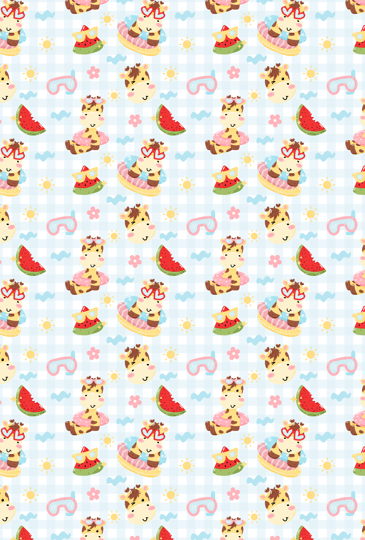 Summer Giraffes 2 - TILLY'S TUBES