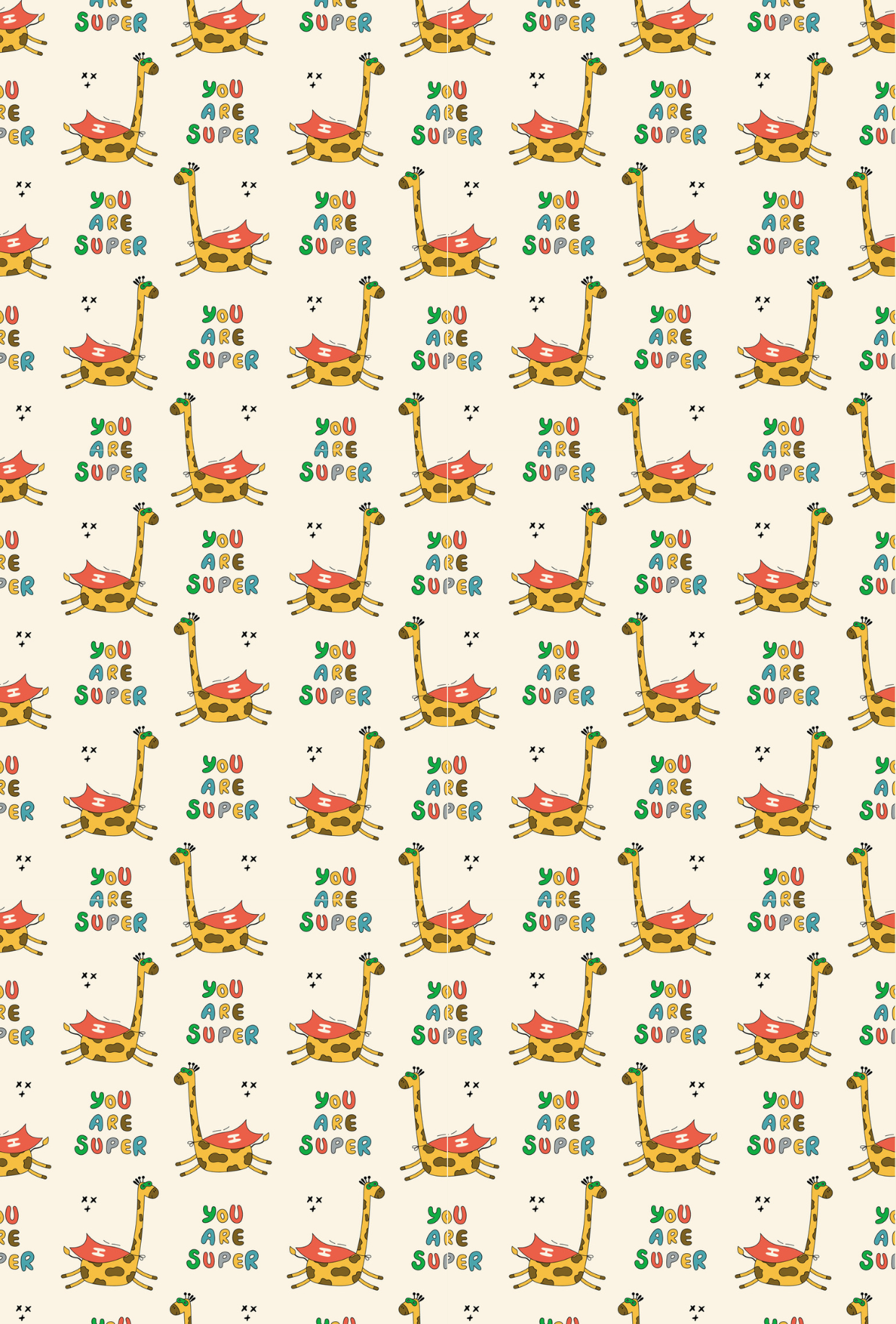 Superhero Giraffes - TILLY'S TUBES