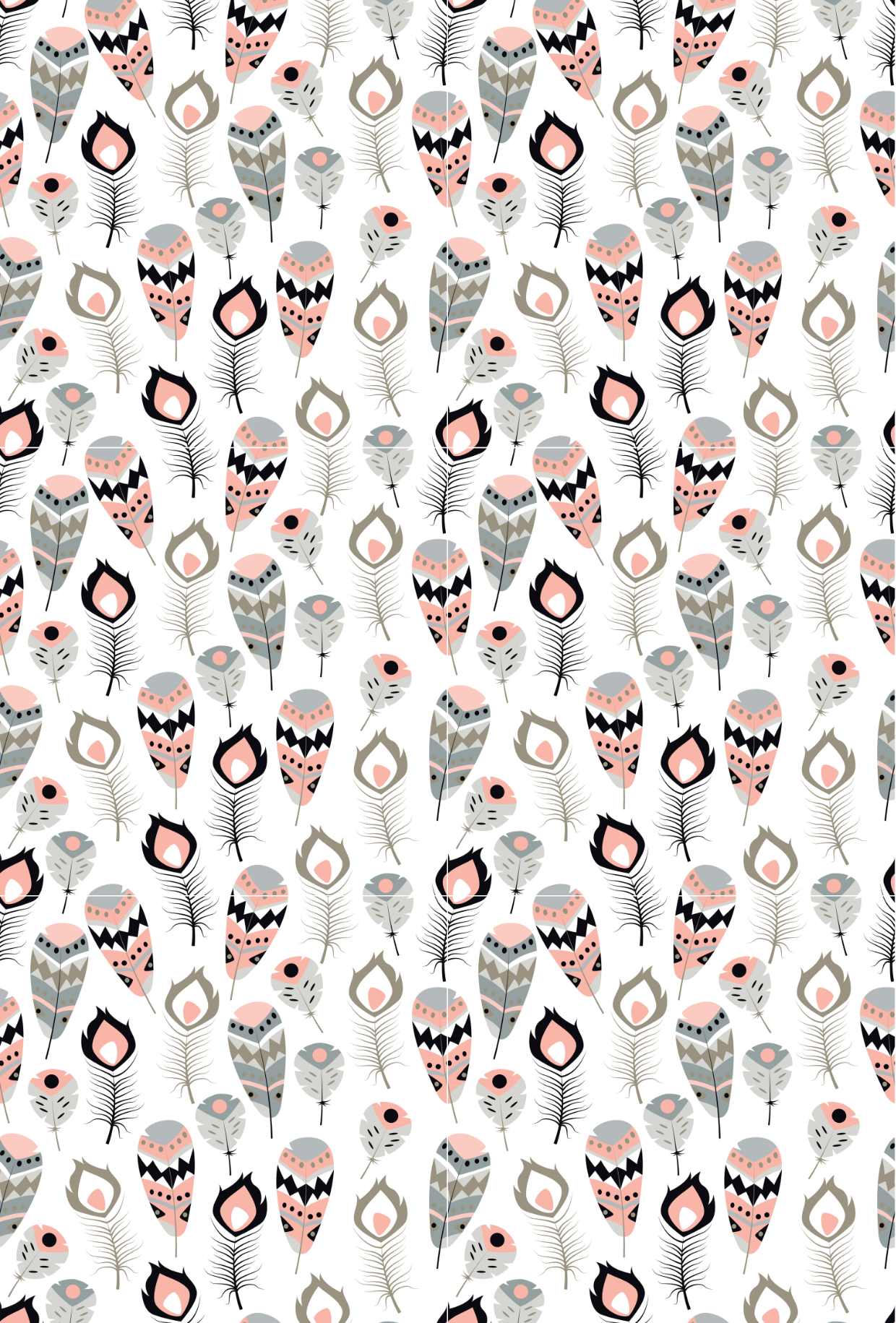 Tribal Feathers - TILLY'S TUBES