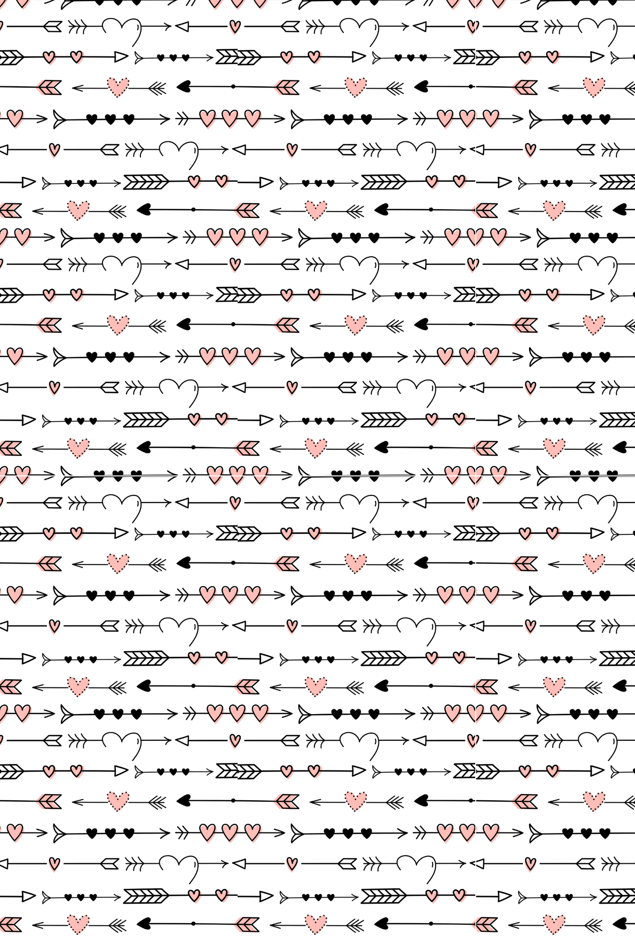 Valentines Arrows and Hearts - TILLY'S TUBES