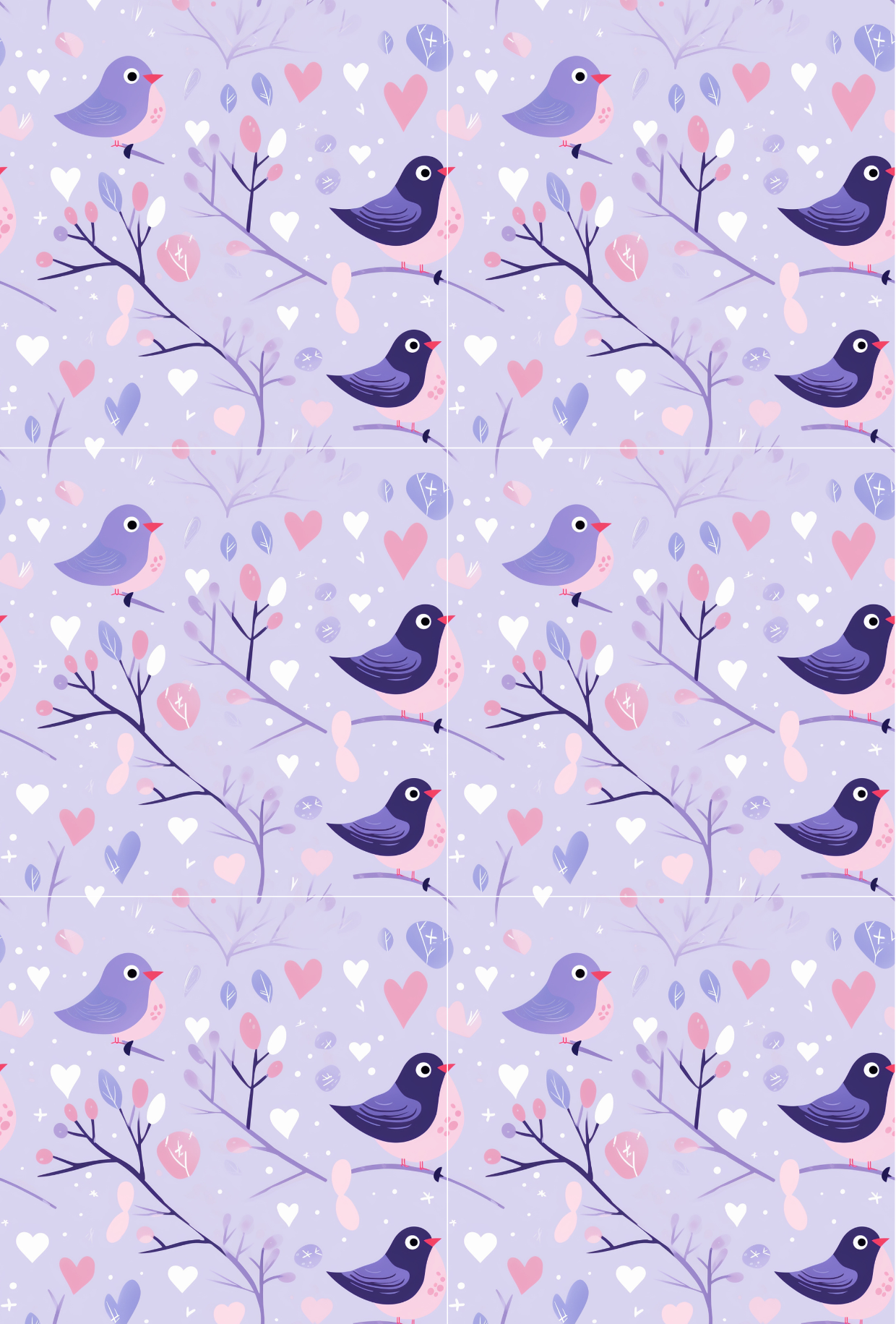 Valentines Birds - TILLY'S TUBES