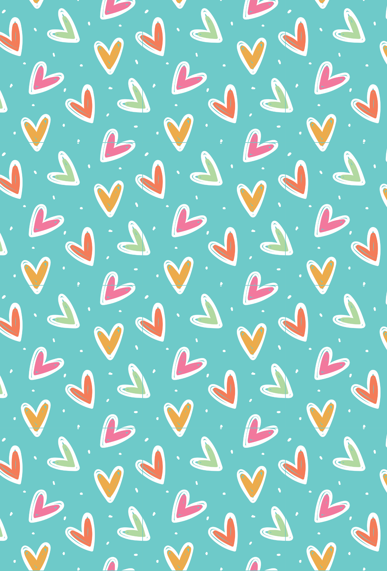 Valentines Doodle Hearts - TILLY'S TUBES