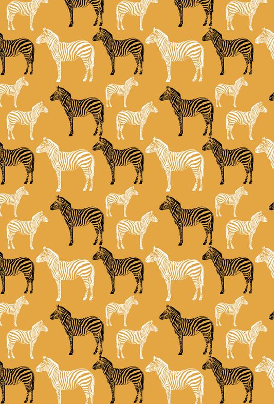 Zebras on Yellow - TILLY'S TUBES