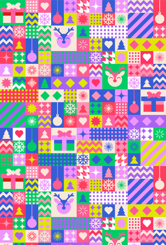 christmas mosaic - TILLY'S TUBES