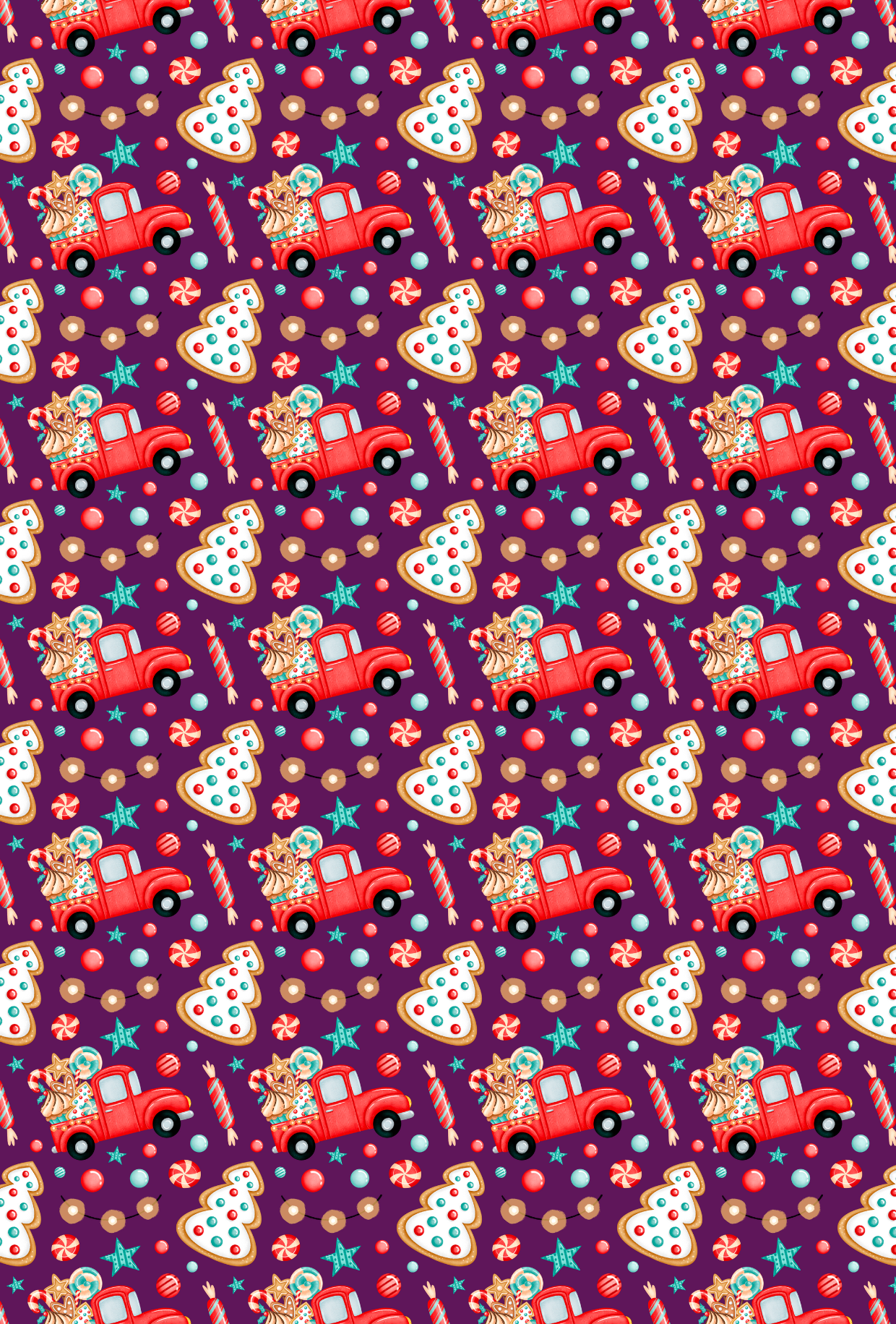 Christmas Biscuits Car - TILLY'S TUBES