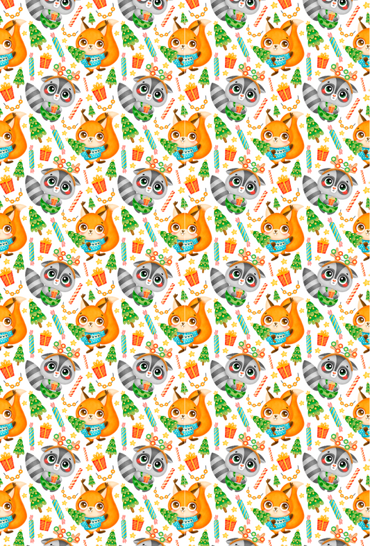 Christmas Cartoon Animals - TILLY'S TUBES