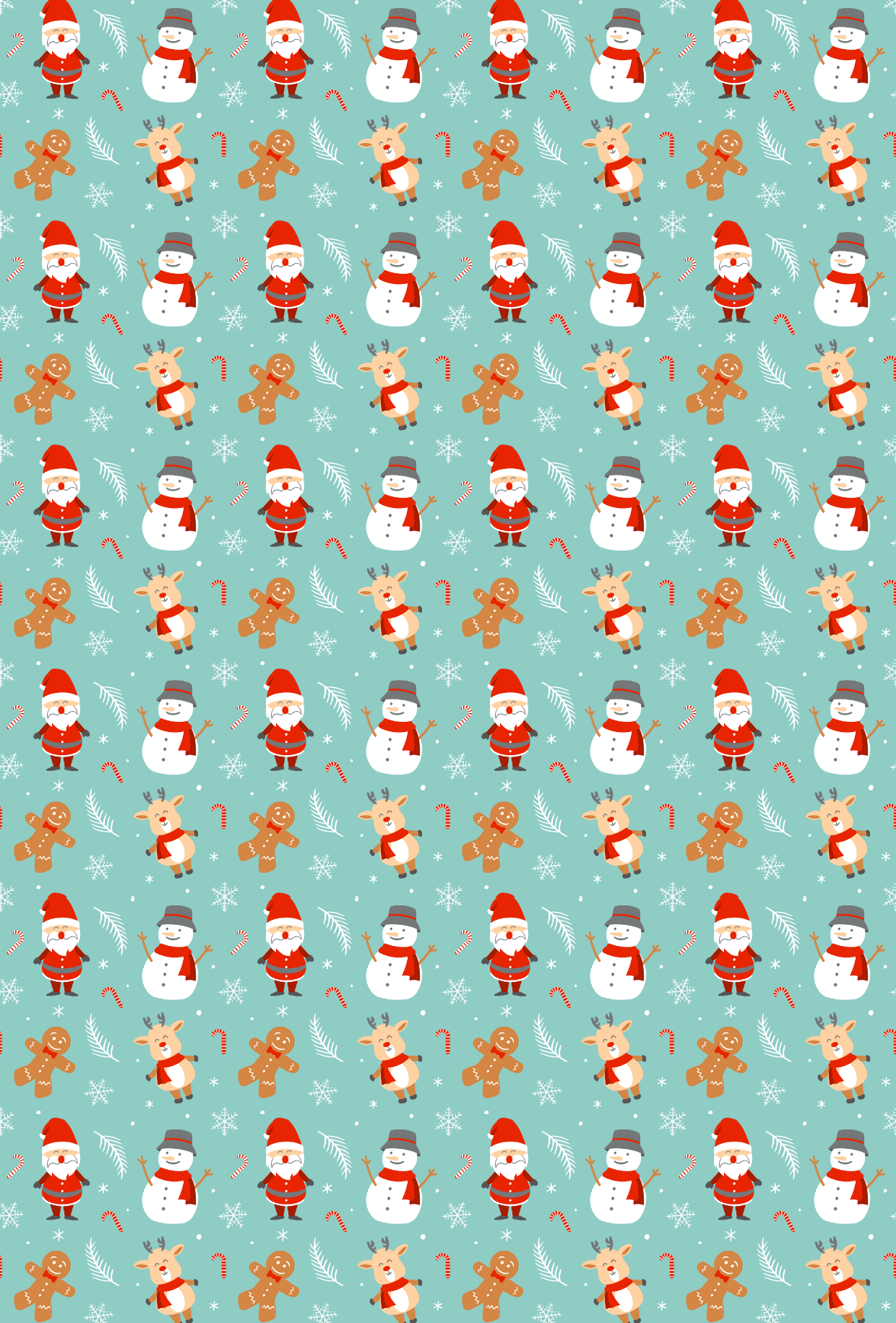 Christmas Pattern  Mix - TILLY'S TUBES