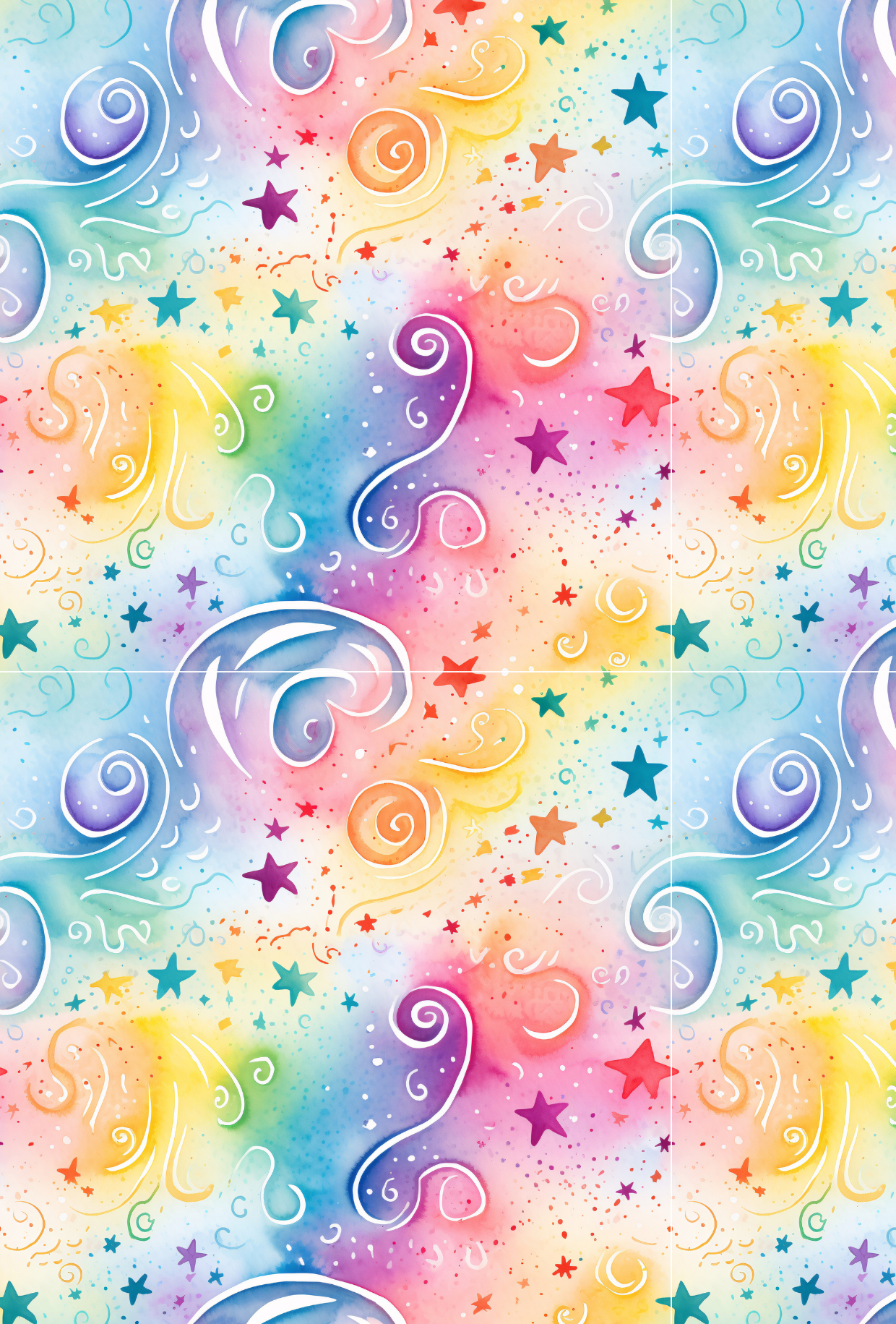 Rainbow Swirl 10 - TILLY'S TUBES