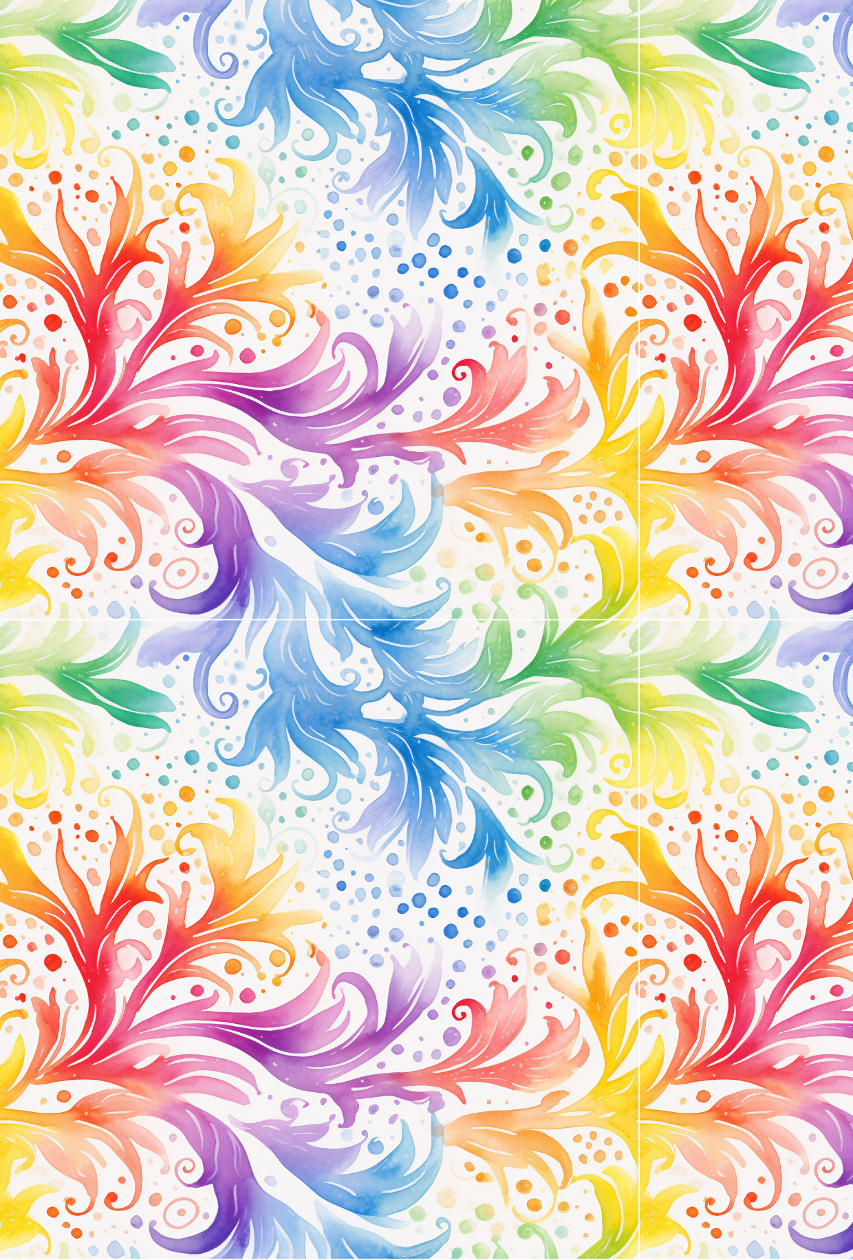 Rainbow Swirl 12 - TILLY'S TUBES