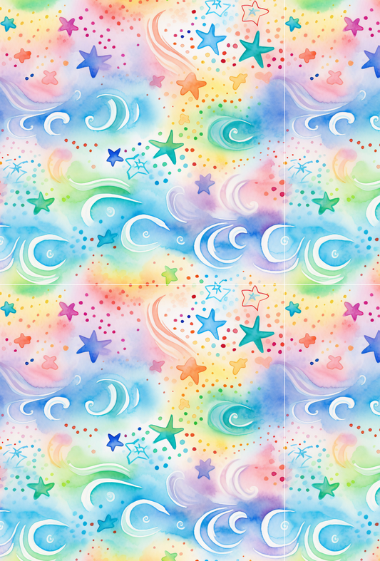 Rainbow Swirl 1 - TILLY'S TUBES