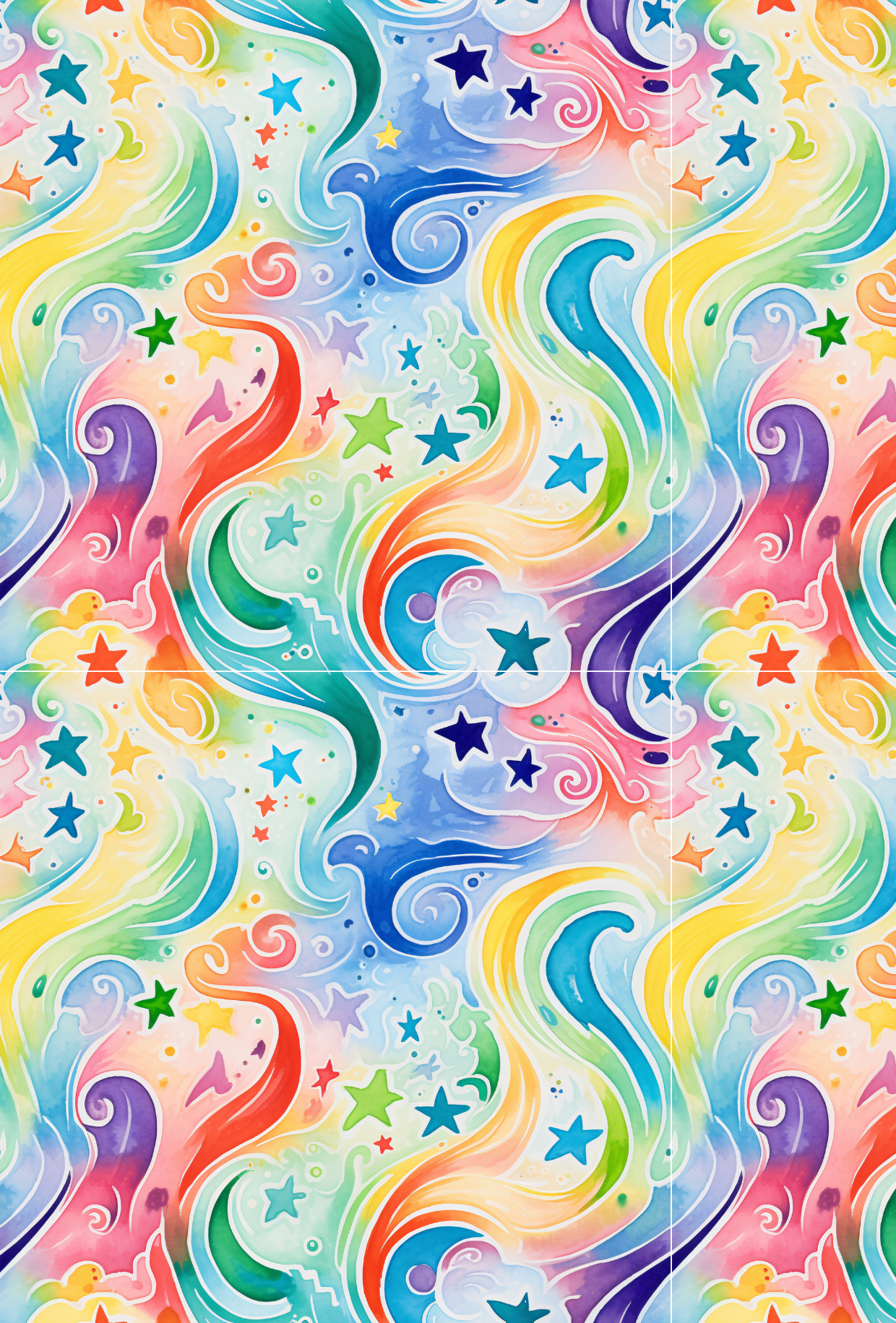 Rainbow Swirl 4 - TILLY'S TUBES
