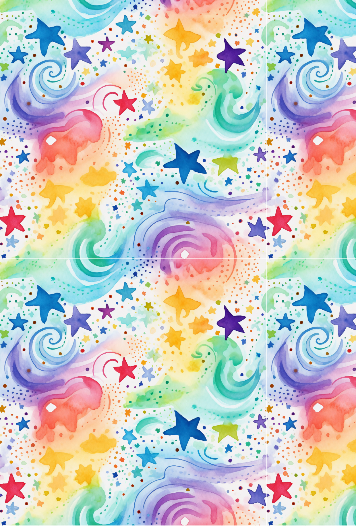 Rainbow Swirl 6 - TILLY'S TUBES