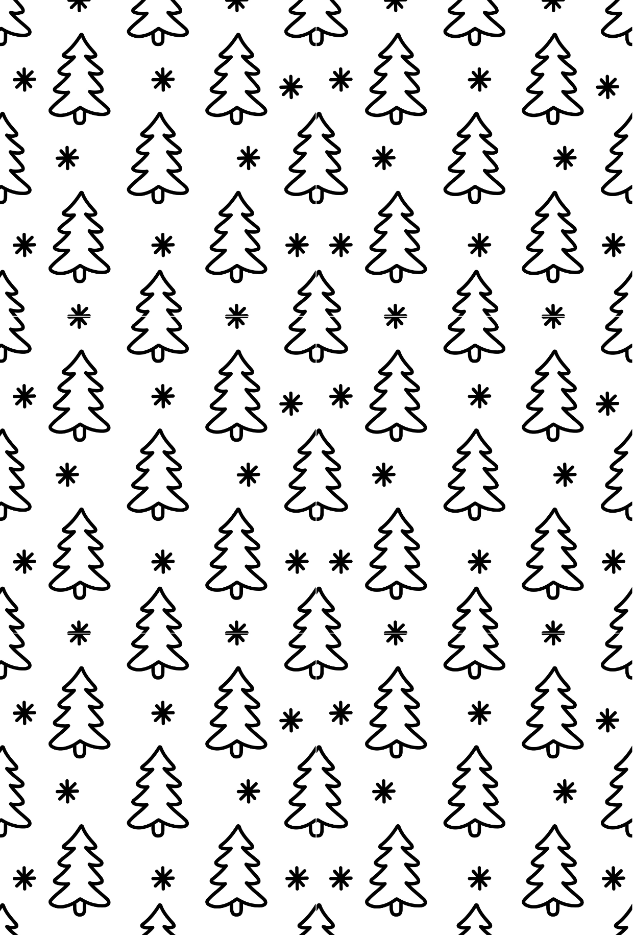 CHRISTMAS BLACK and WHITE TAPE | PAD | PORT COVER