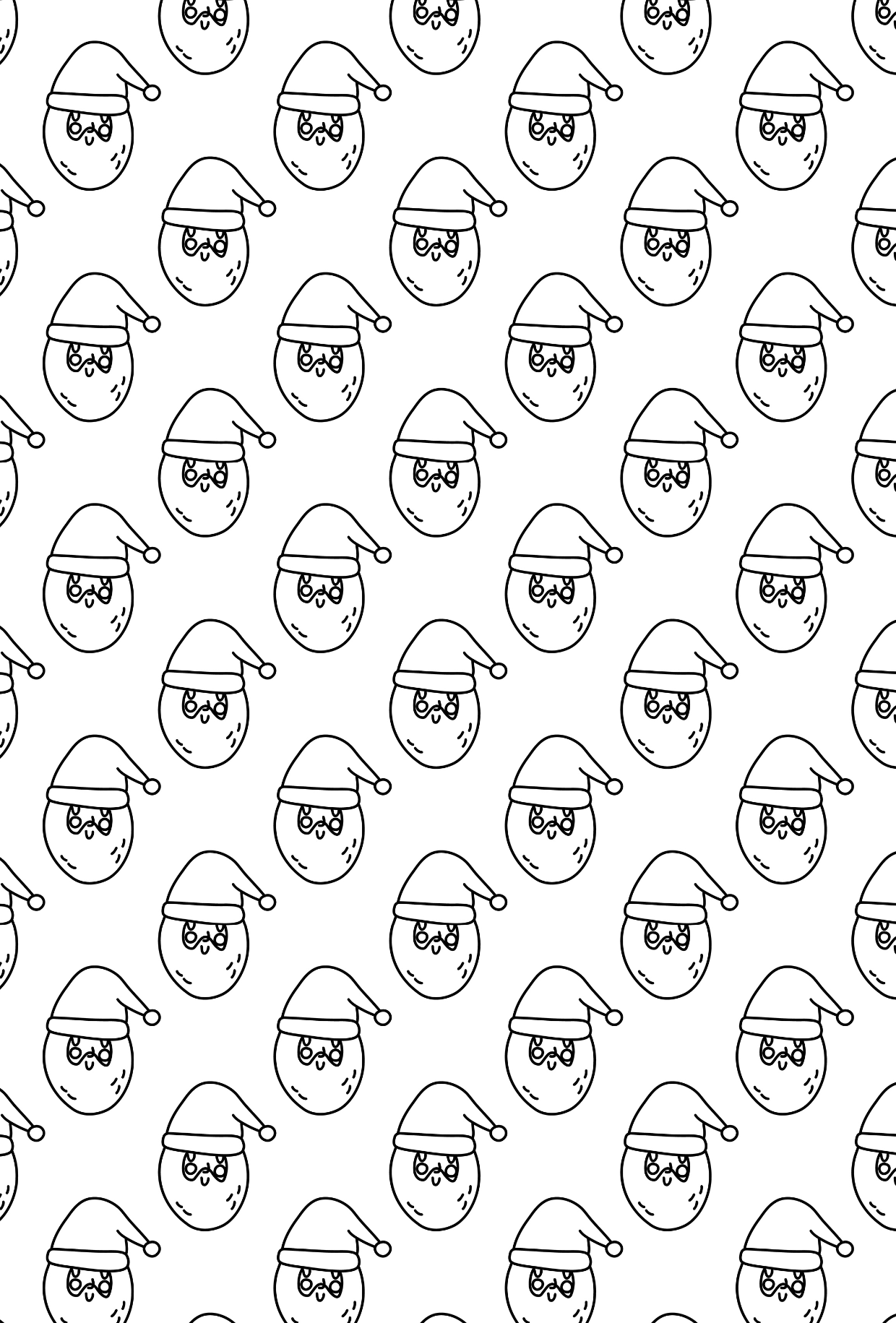 CHRISTMAS BLACK and WHITE TAPE | PAD | PORT COVER