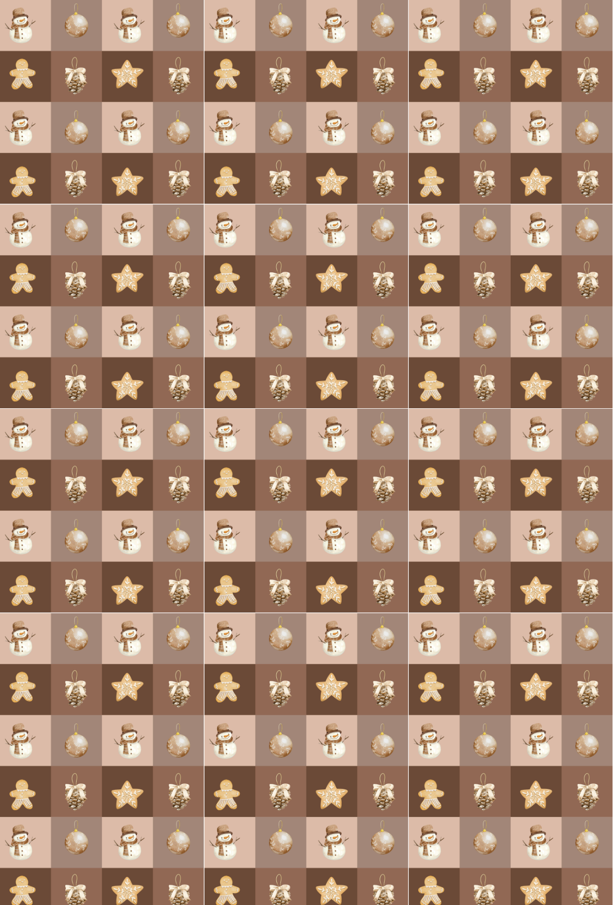 CHRISTMAS MOSAIC TAPE | PAD | PORT COVER