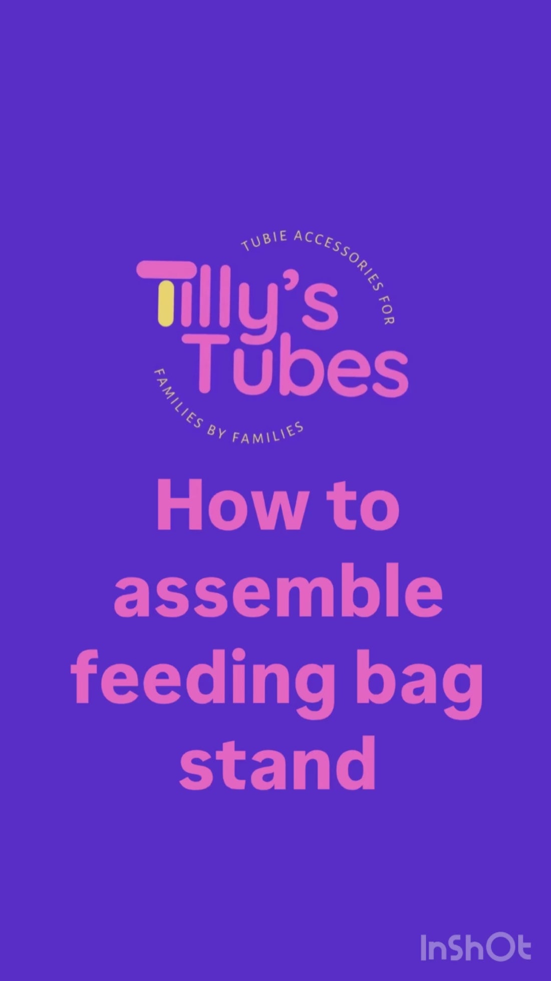 FEEDING BAG STAND - HOW TO ASSEMBLE