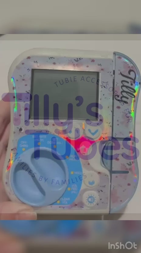 GALAXY GLITTER PUMP STICKER